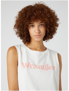 Λευκή Γυναικεία Μπλούζα Wrangler - Γυναικεία