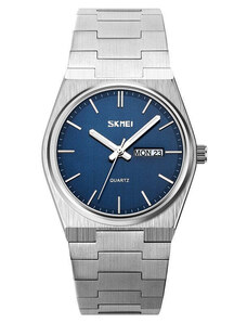 Skmei SK9288 Ανδρικό Ρολόι Silver Blue