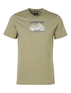 BARBOUR INTERNATIONAL T-Shirt Lens Tee MTS1152 BIGN15 gn15 moss