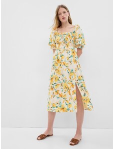 GAP Φόρεμα με Σχέδια και Λινό - Γυναικεία