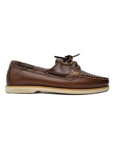 LUMBERJACK Boat Shoes Main Navigator Pull-Up Leather SM07804005B03 ce001 brown
