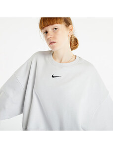 Γυναικεία φούτερ Nike Sportswear Phoenix Fleece Women's Oversized Crewneck Sweatshirt Photon Dust/ Black