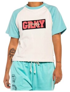 Grimey Wear GRIMEY DAY DREAMER GIRL RAGLAN TEE GGRT154-BLU Μπλε