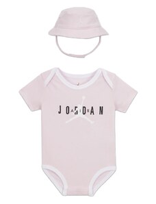 JORDAN HBR BUCKET HAT & BODYSUIT 2PC SET NJ0576-A9Y Ροζ