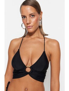 Trendyol Bikini Top - Μαύρο - Απλό