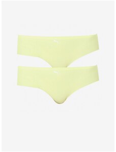 Set of two panties in Puma yellow - Ladies