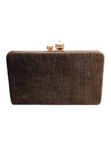 Rose Accessories Βραδινό τσαντάκι-clutch-Κοτλέ