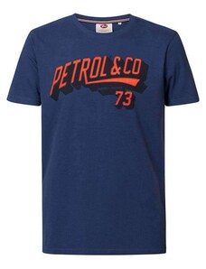 Petrol Industries Ανδρικό T-Shirt με Στάμπα Petrol TSR607 Μπλε