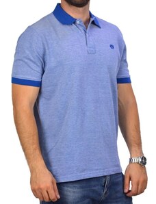Aνδρική Μπλούζα Polo Ascot Sport 15313-14 Κοντομάνικη Γαλάζια