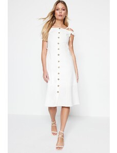 Trendyol Φόρεμα - Λευκό - A-line