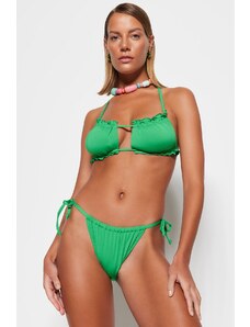 Trendyol Bikini Bottom - Πράσινο - Απλό