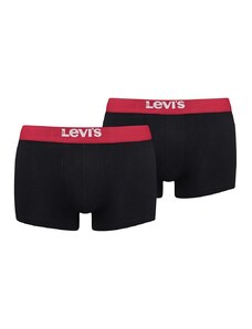 Levi's Ανδρικό Boxer Solid Basic Organic Cotton Trunk - Διπλό Πακέτο