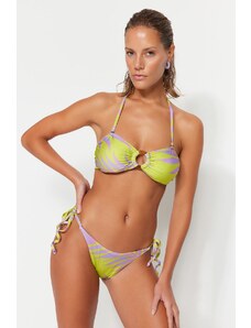 Trendyol Bikini Bottom - Πράσινο - Μπλοκ χρώματος