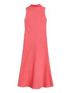 TED BAKER Φορεμα Eleanar Cowl Neck Sleeveless Midi Slip Dress 268354 coral