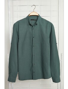 Trendyol Shirt - Πράσινο - Slim fit