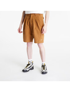 Ανδρικά σορτς Nike Life Men's Pleated Chino Shorts Ale Brown/ White