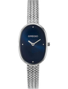 GREGIO Aveline - GR380011, Silver case with Stainless Steel Bracelet