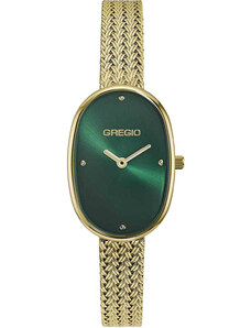 GREGIO Aveline - GR380021, Gold case with Stainless Steel Bracelet