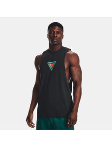 Under Armour Project Rock Muscle Ανδρικό Αμάνικο T-shirt