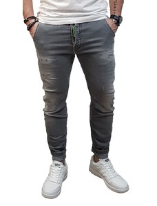 Cover Jeans Cover - Namos - K3775-26 - 3D Loose Skinny Fit - Grey Denim - παντελόνι Jeans