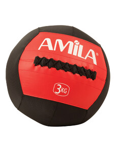 AMILA WALL BALL 3KG 44689 Μαύρο