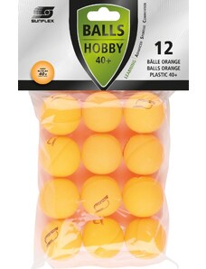 AMILA ΜΠΑΛΑΚΙΑ PING PONG HOBBY 12TMX ΠΟΡΤΟΚΑΛΙ ΣΕ ΣΑΚΟΥΛΑΚΙ 20807 97261-26 Πορτοκαλί