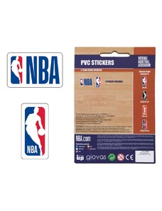 GIM BMU PVC STICKERS NBA 2 LOGOS TEAM 162PCS 775-21224-NBA LOGO Πολύχρωμο