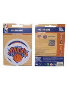 GIM BMU PVC STICKERS NBA 2 LOGOS TEAM 162PCS 775-21224-NEW YORK KNICKS Πορτοκαλί