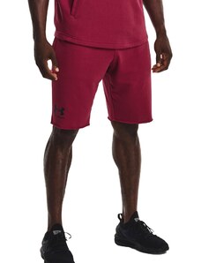 UNDER ARMOUR RIVAL TERRY SHORT 1361631-665 Μπορντό