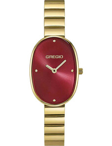 GREGIO Aveline - GR380072, Gold case with Stainless Steel Bracelet