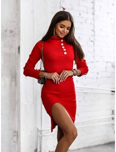 Φόρεμα κόκκινο Cocomore cmgSK2071.red
