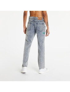 Ανδρικά jeans Pleasures Ingress 5 Pocket Denim Washed Indigo