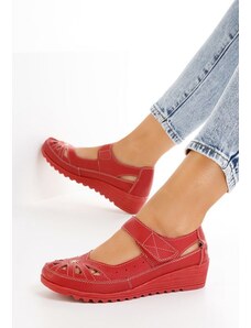 Zapatos Δερμάτινες μπαλαρίνες κοκκινο Cassina