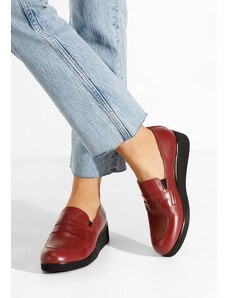 Zapatos Μοκασίνια με πλατφόρμα Gessi κοκκινο