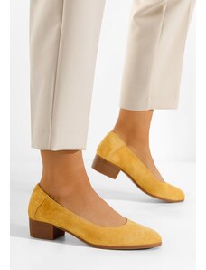 Zapatos Γόβες με χαμηλό τακούνι Montremy V2 Κιντρινο