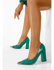 Zapatos Γόβες με χοντρό τακούνι πρασινο Azul