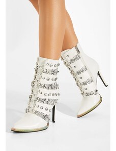 Zapatos Γυναικεία Μποτίνια λευκά Aprilia