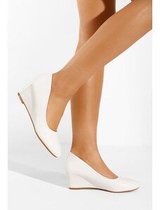 Zapatos Ανατομικά παπούτσια λευκά Cutara
