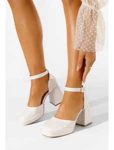 Zapatos Γόβες με χοντρό τακούνι λευκά Ibia