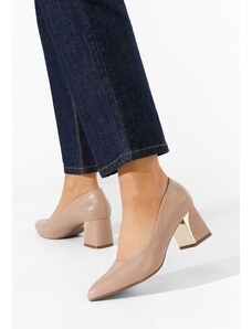Zapatos Γόβες με χοντρό τακούνι Clarisse Χακι