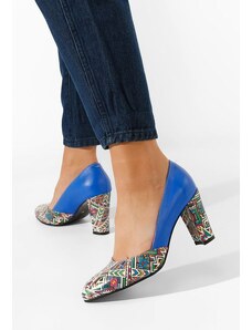 Zapatos Δερμάτινα παπούτσια Elona V2 μπλε