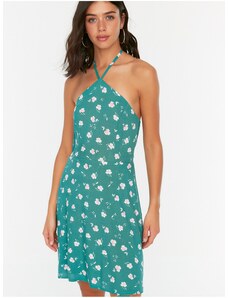 Πράσινο Γυναικείο Φόρεμα με Σχέδια Trendyol - Γυναικεία