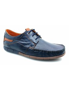 Boxer 21314 (μπλε) ανδρικά boat shoes