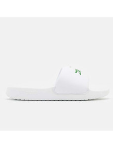Γυναικείες Παντόφλες Lacoste Serve Slide 45CFA0002082 Λευκό Πράσινο