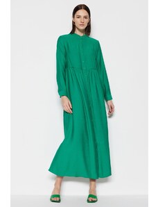 Trendyol φόρεμα - Πράσινο - Φόρεμα πουκάμισο