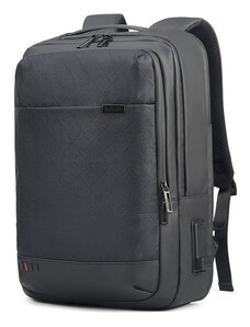 ARCTIC HUNTER τσάντα πλάτης B00328 με θήκη laptop 15.6", USB, 19L, μαύρη