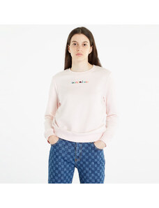 Tommy Hilfiger Γυναικεία φούτερ Tommy Jeans Regular Color Serif Sweatshirt Faint Pink