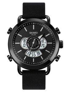 Skmei SK1680 Αναλογικό Ψηφιακό Ρολόι Black