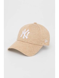 Καπέλο New Era χρώμα: κίτρινο, NEW YORK YANKEES