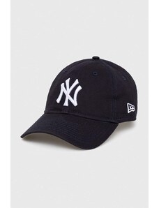 Βαμβακερό καπέλο του μπέιζμπολ New Era χρώμα: ναυτικό μπλε, NEW YORK YANKEES